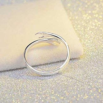 LANZA RINGS 
Alloy Simple Hands Hug ring