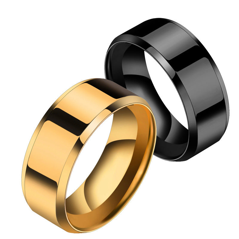 LANZA RINGS 
Niche Rings For Men And Women Stainless Steel Couple Rings