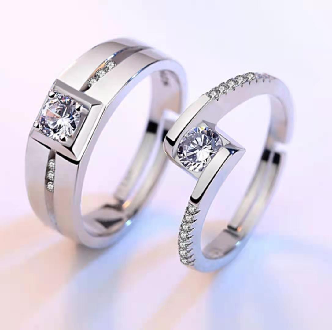 LANZA RINGS 
Men's And Women's Tail Rings Heart-shaped Couple Rings