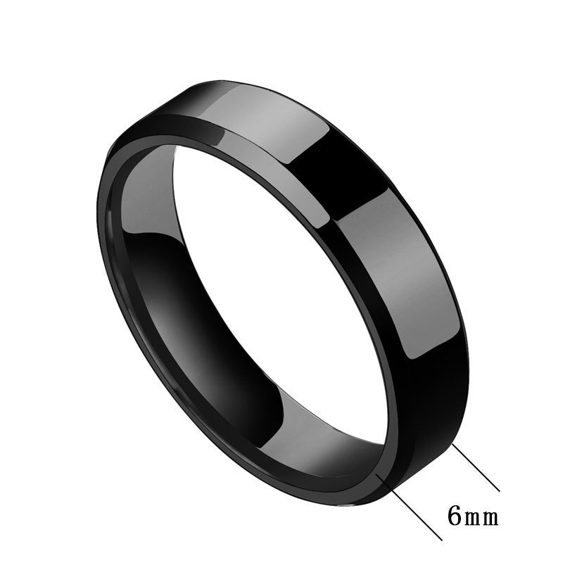 LANZA RINGS 
Niche Rings For Men And Women Stainless Steel Couple Rings