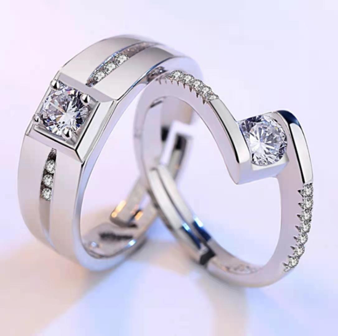 LANZA RINGS 
Men's And Women's Tail Rings Heart-shaped Couple Rings