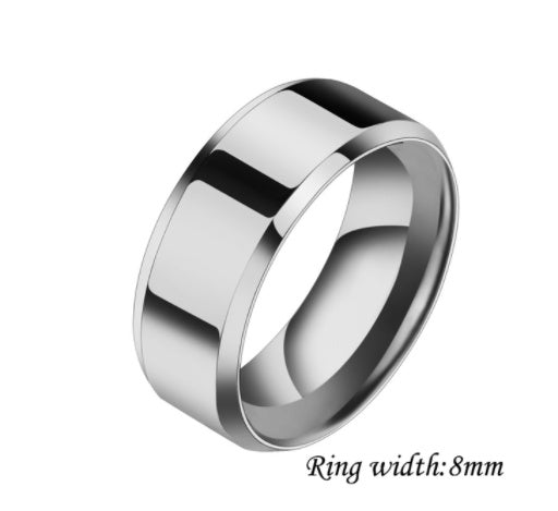 LANZA RINGS 
Niche Rings For Men And Women Stainless Steel Couple Rings