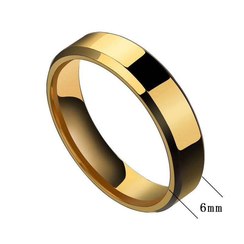 LANZA RINGS 
Niche Rings For Men And Women Stainless Steel Couple Rings